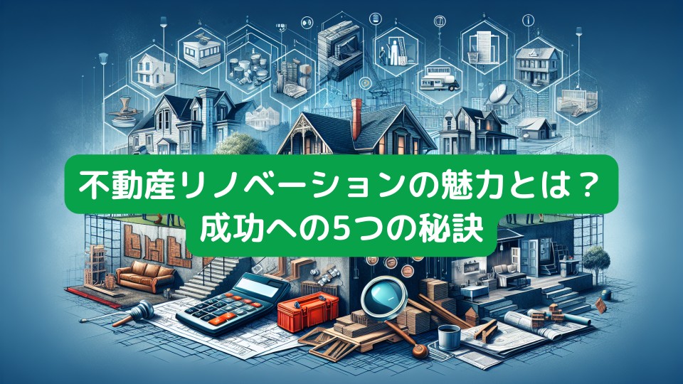 不動産リノベーションの魅力とは？成功への5つの秘訣