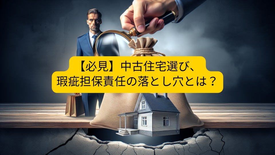 【必見】中古住宅選び、瑕疵担保責任の落とし穴とは？