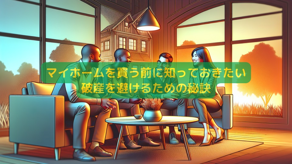 マイホームを買う前に知っておきたい、破産を避けるための秘訣