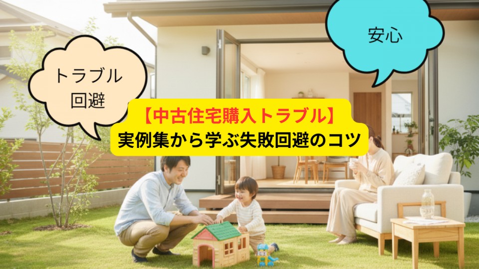 中古住宅購入トラブル】実例集から学ぶ失敗回避のコツ｜お役立ちコラム